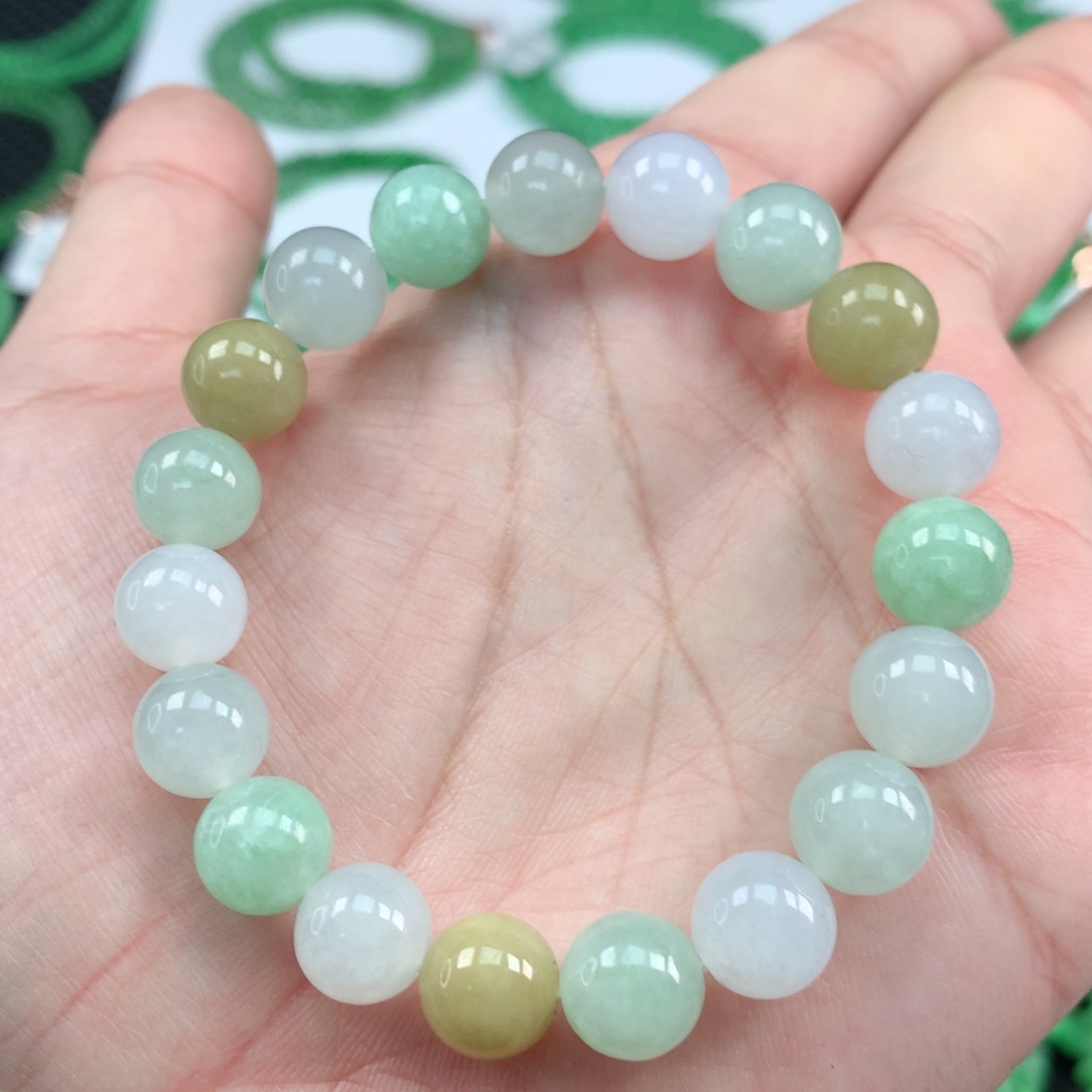 翡翠手链未镶嵌翡翠