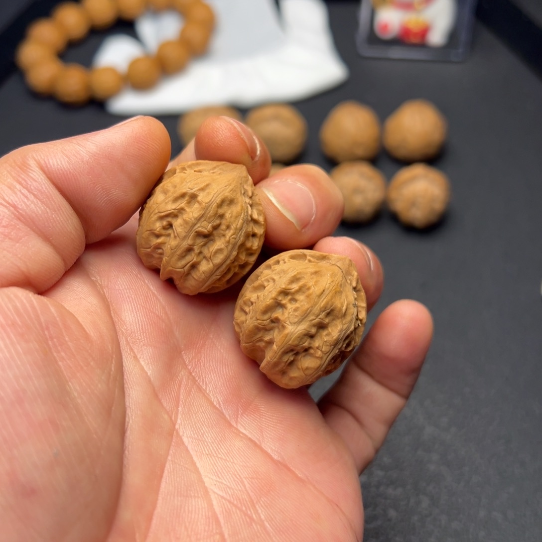 把件文玩核桃小八棱