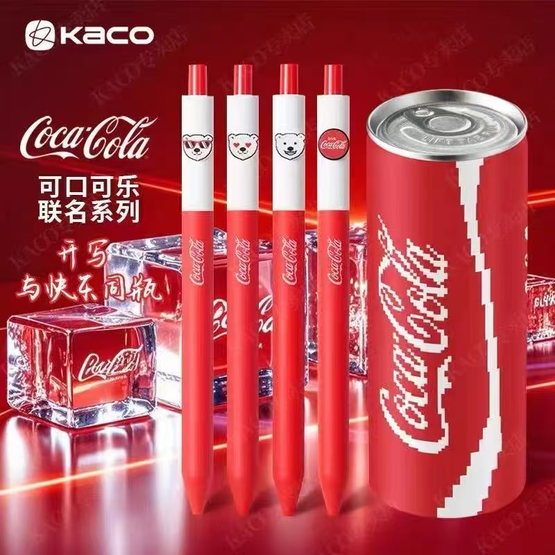 【黑墨/4支】N05K ACO可 口可乐联名系列..掉封蜡不售后