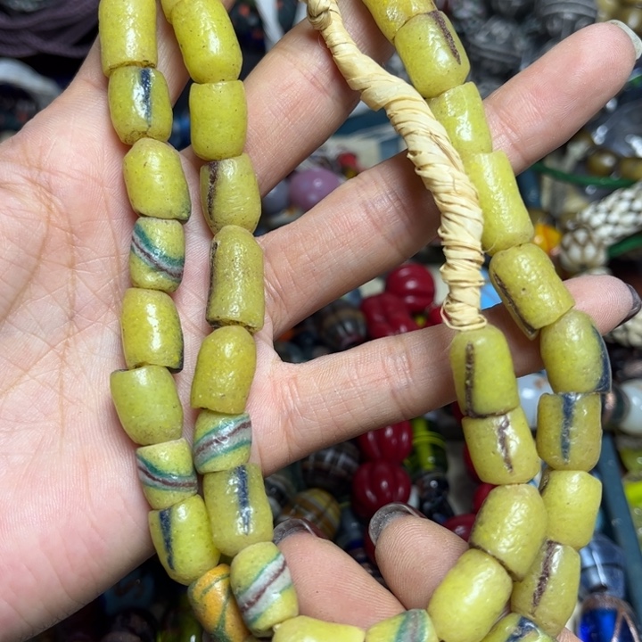 玻璃颈饰2368琉璃一条