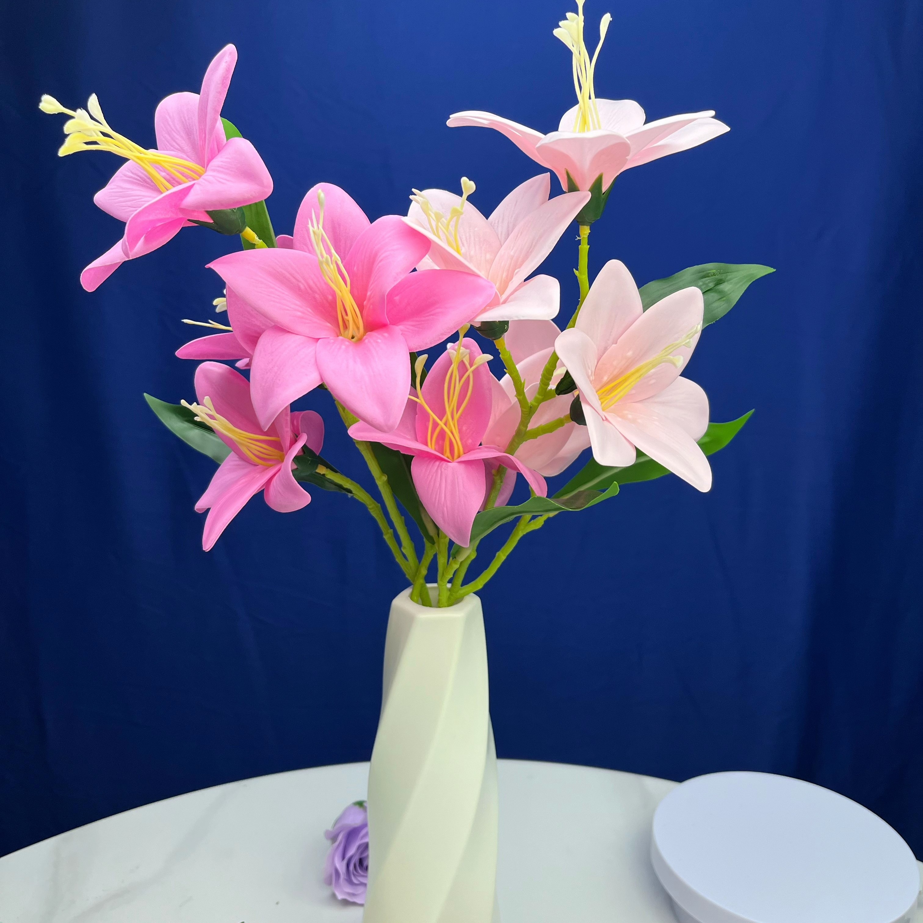 仿真花香皂花手工Diy香水百合材料包