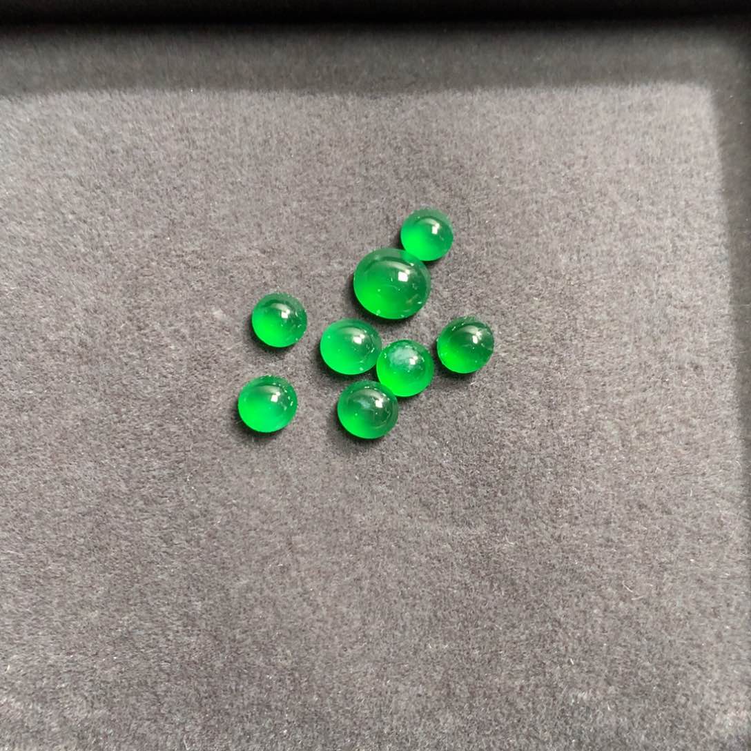 翡翠散珠炀*裸石蛋面