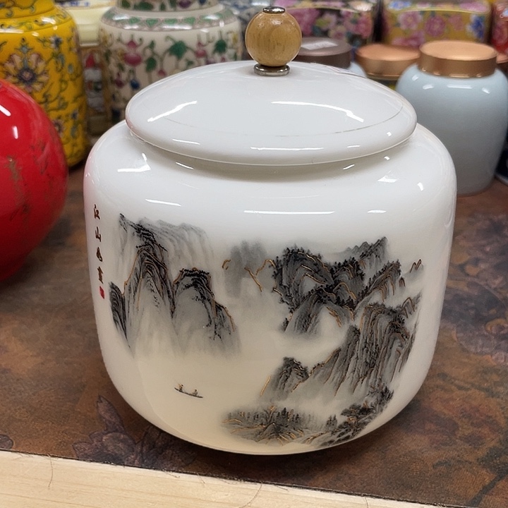 陶瓷罐茶叶罐密封罐储物罐