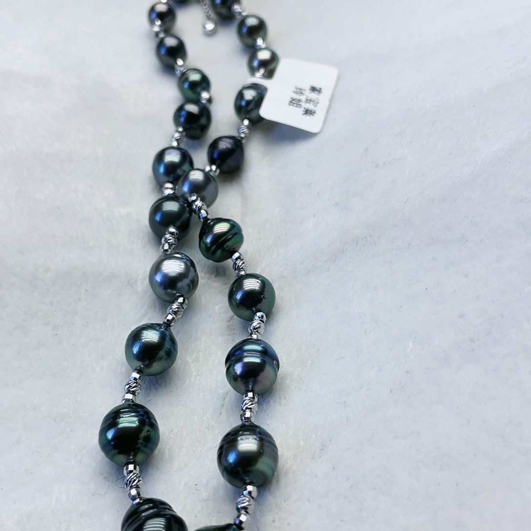 海水珍珠颈饰银S925镶嵌