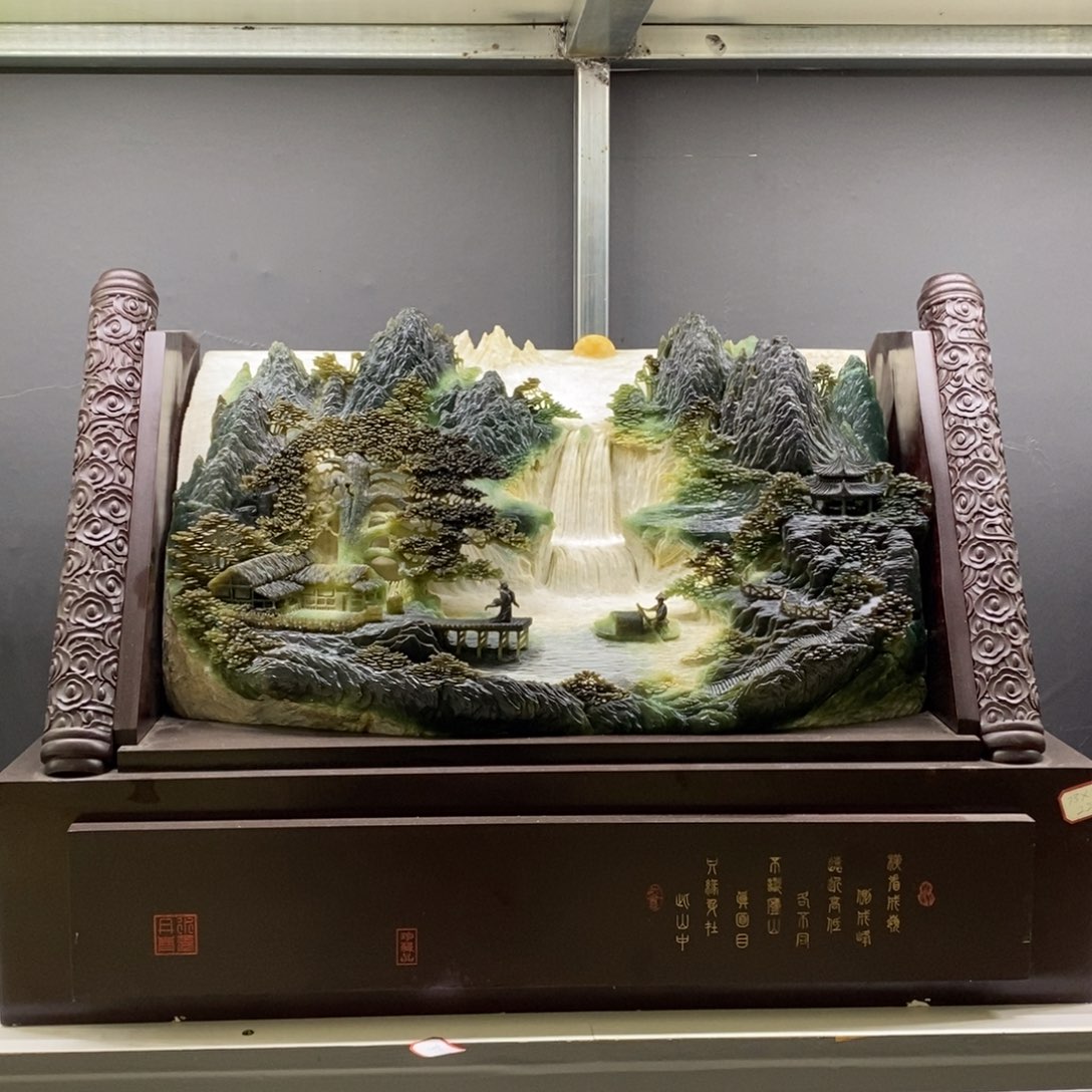 【闪购商品】绿泥石云母质玉（岫岩玉）珠宝奇石未镶嵌