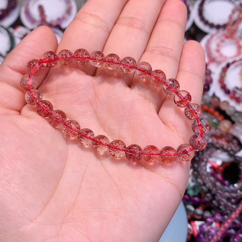 【闪购商品】水晶手链未镶嵌橘**滩水晶手链