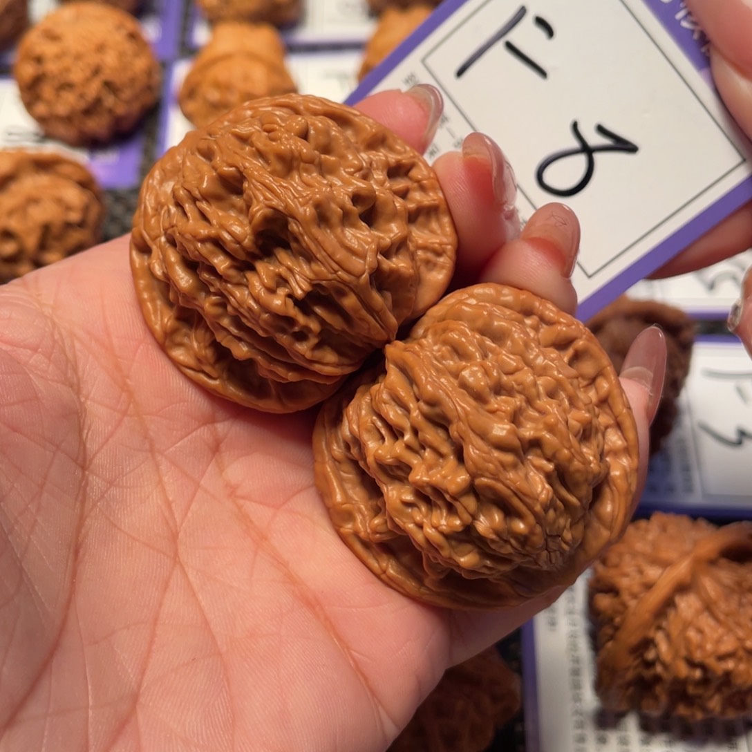 把件文玩核桃8号麦穗43