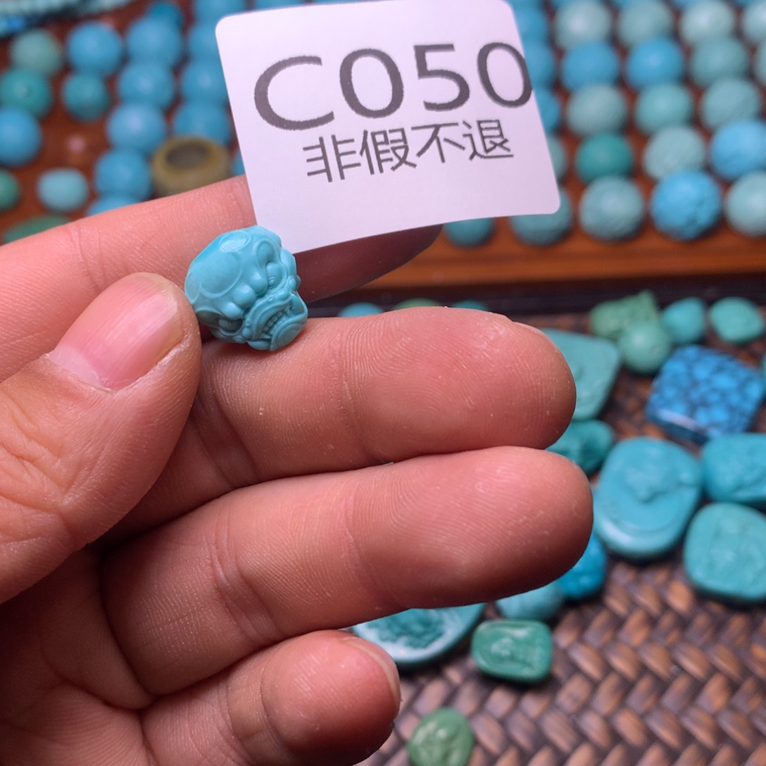 绿松石珠宝奇石未镶嵌