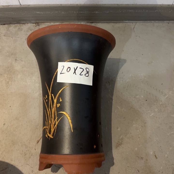 紫砂花盆紫砂的颜色