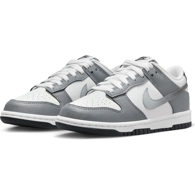 NIKE/耐克经典灰白潮流低帮白灰DUNK（GS）休闲运动鞋HM9617-001
