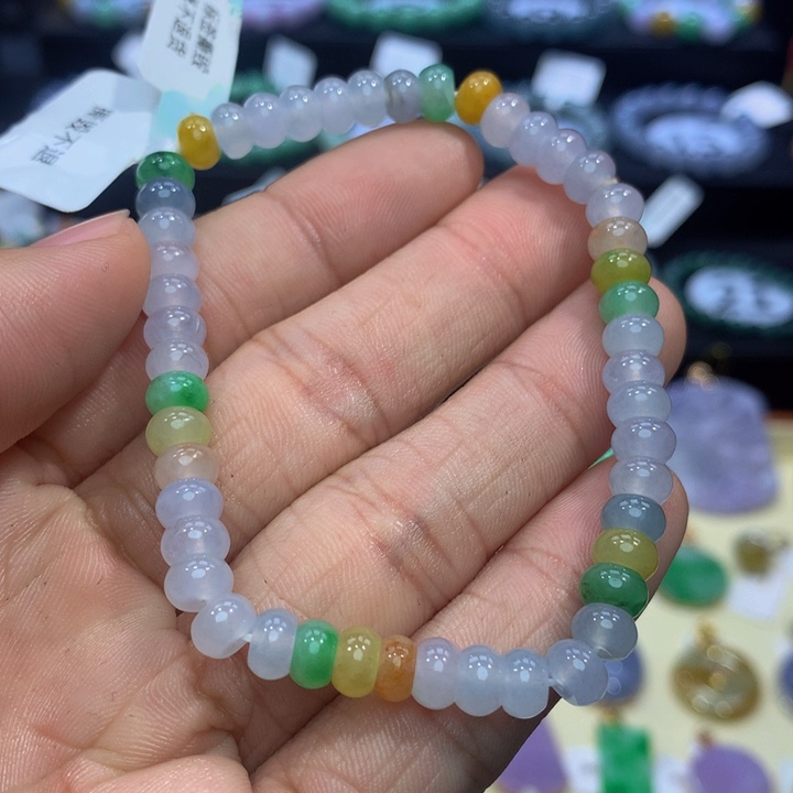 翡翠手链未镶嵌翡翠 6.2 