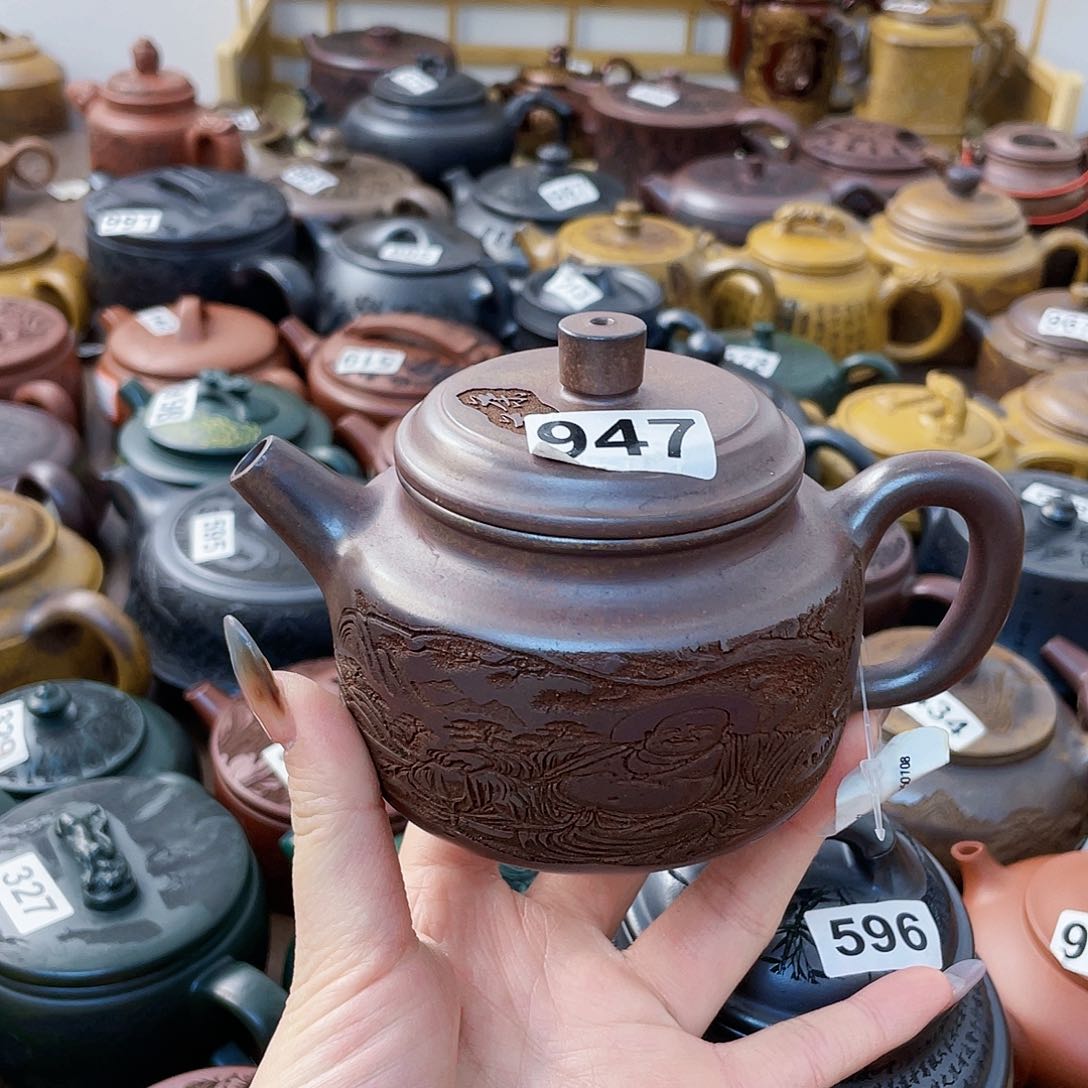 茶壶紫砂矿*水紫砂微瑕