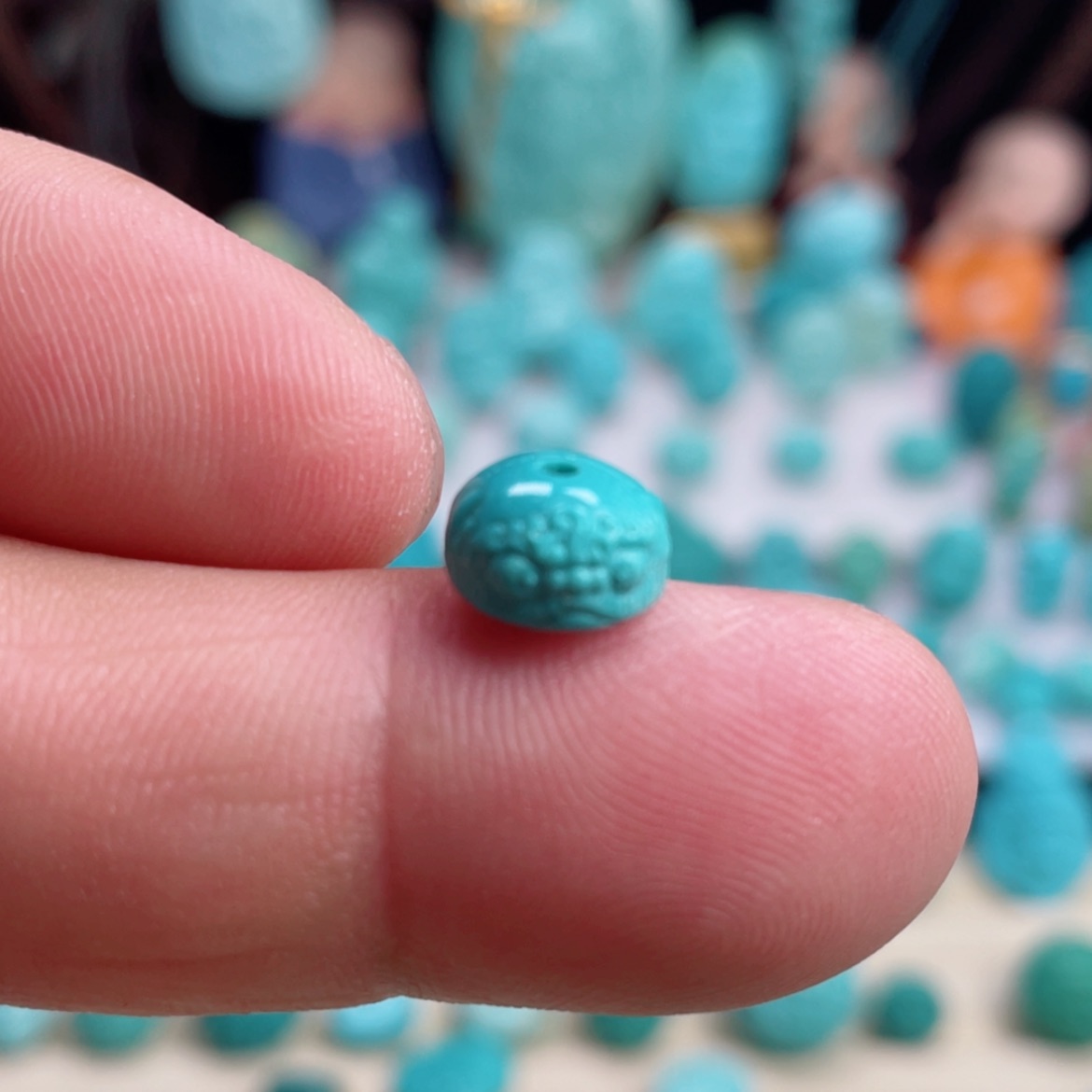 【闪购商品】绿松石吊坠(不含链)未镶嵌