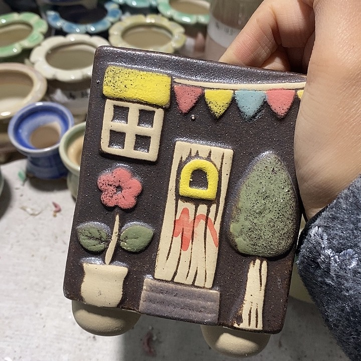 红陶【满10米包邮默认微瑕疵】一个浮力