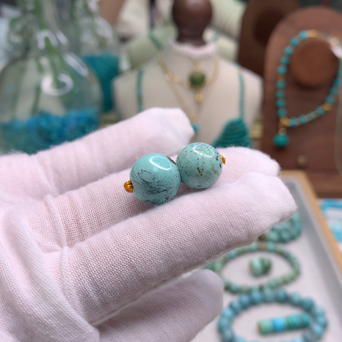 绿松石未镶嵌配饰