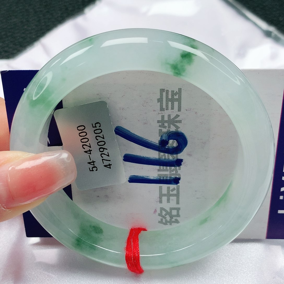 翡翠手镯未镶嵌缅甸天然a货翡翠