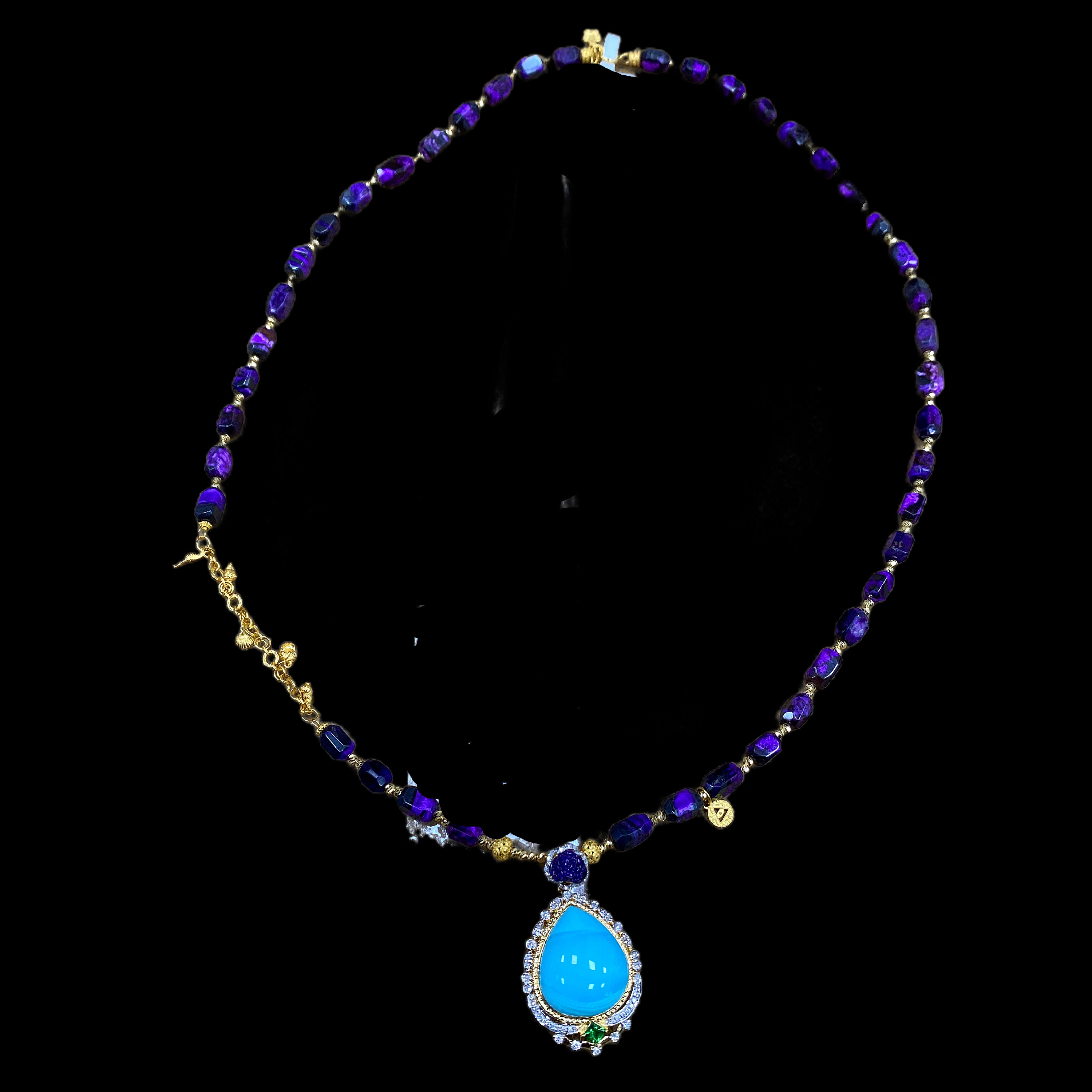 V7371舒俱来18k项链孤品，