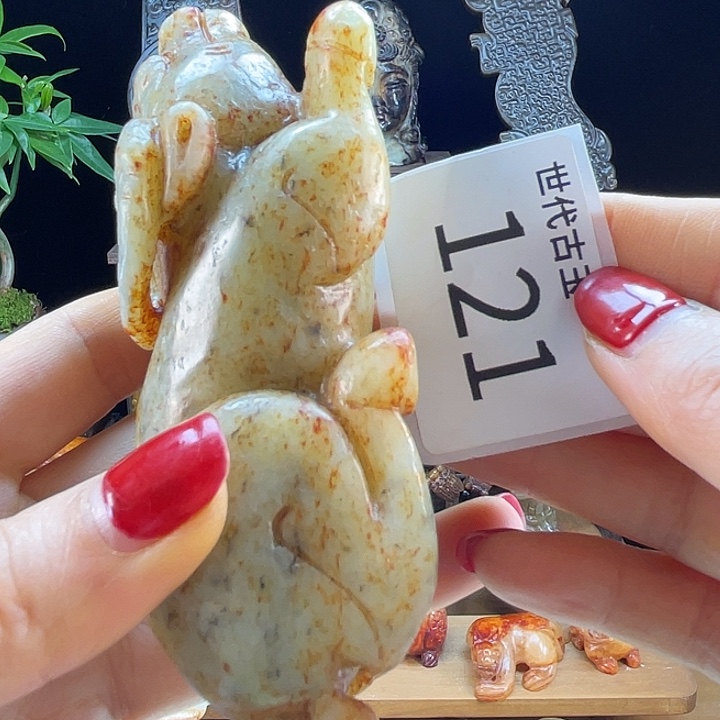 和田玉（糖玉）未镶嵌挂件