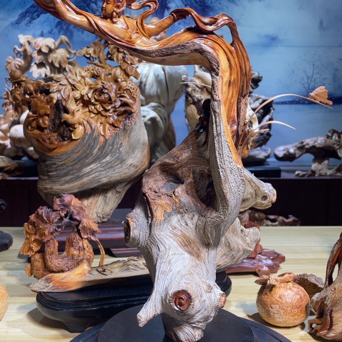 文***哥柏木太行崖柏工艺品