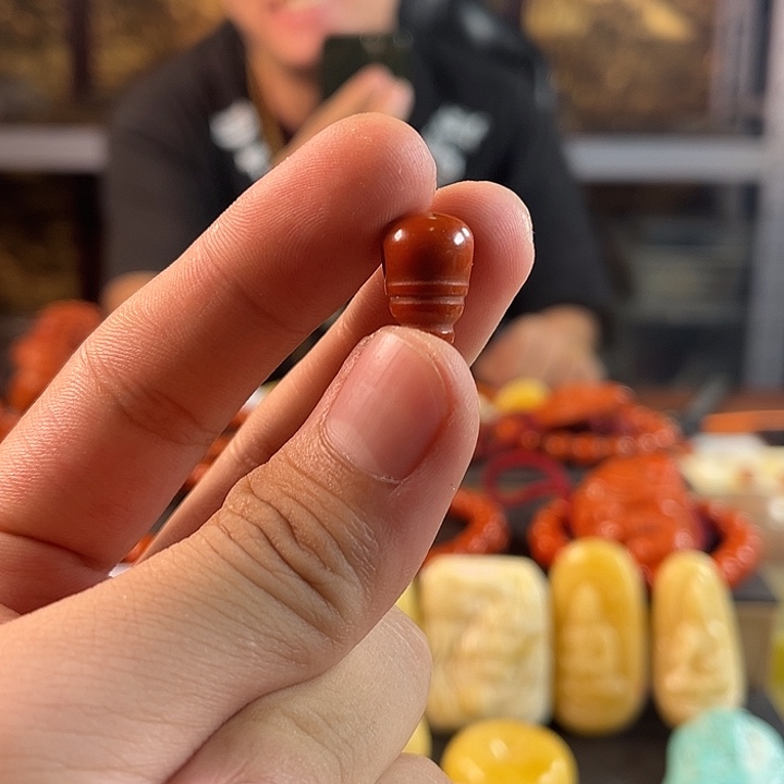 南红玛瑙南红配饰未镶嵌混***民南红三通