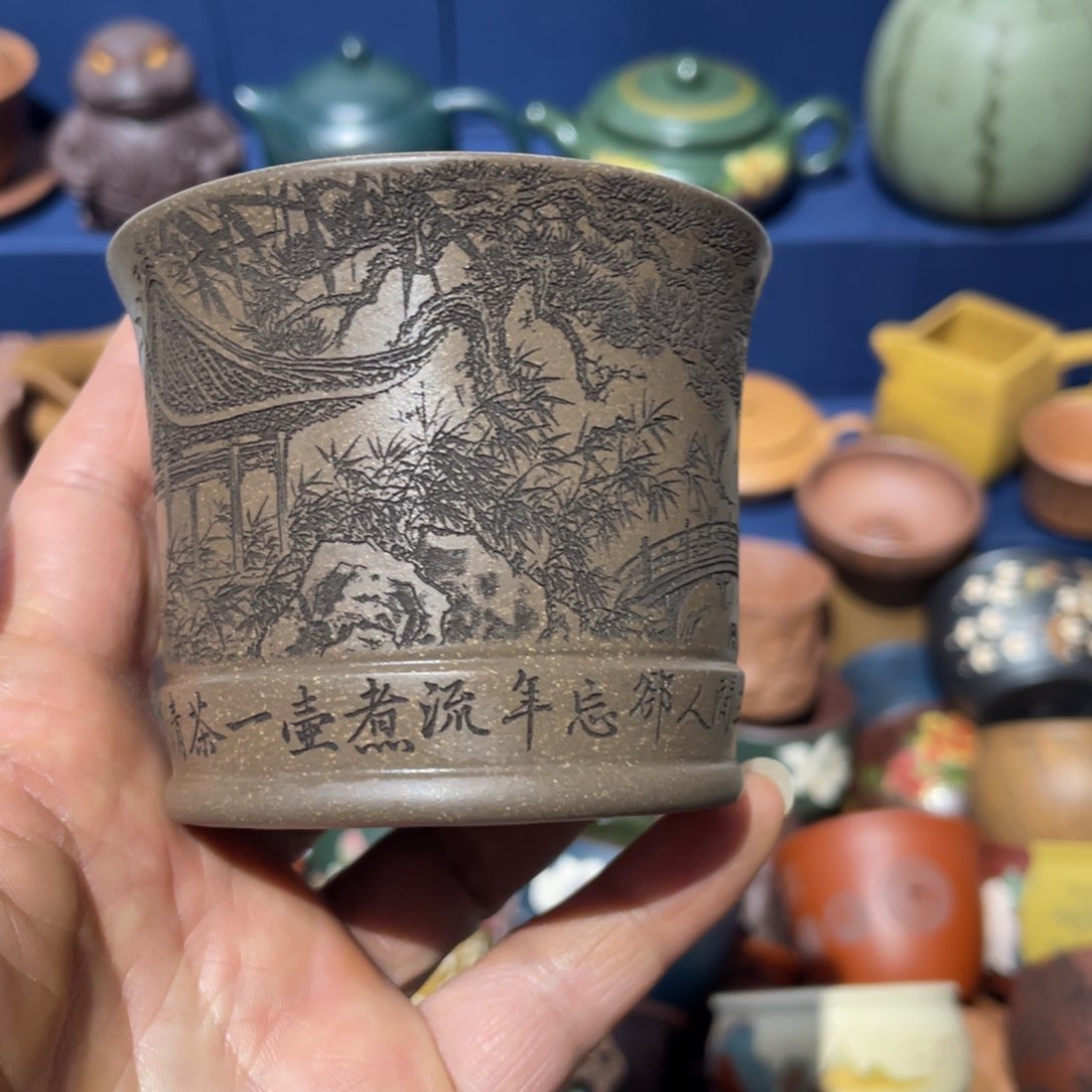 原矿紫砂手工茶具