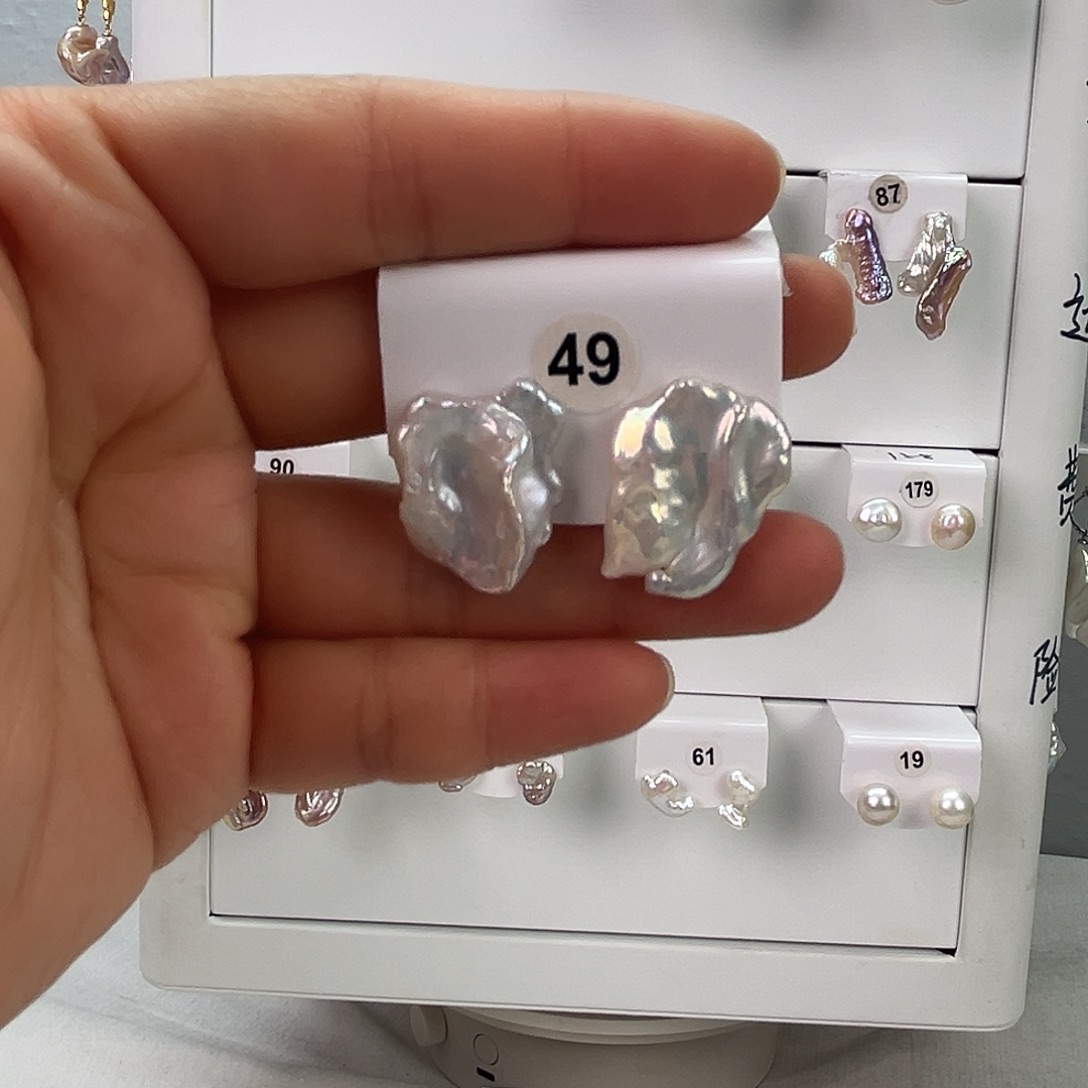 手***度非金属925银淡水49