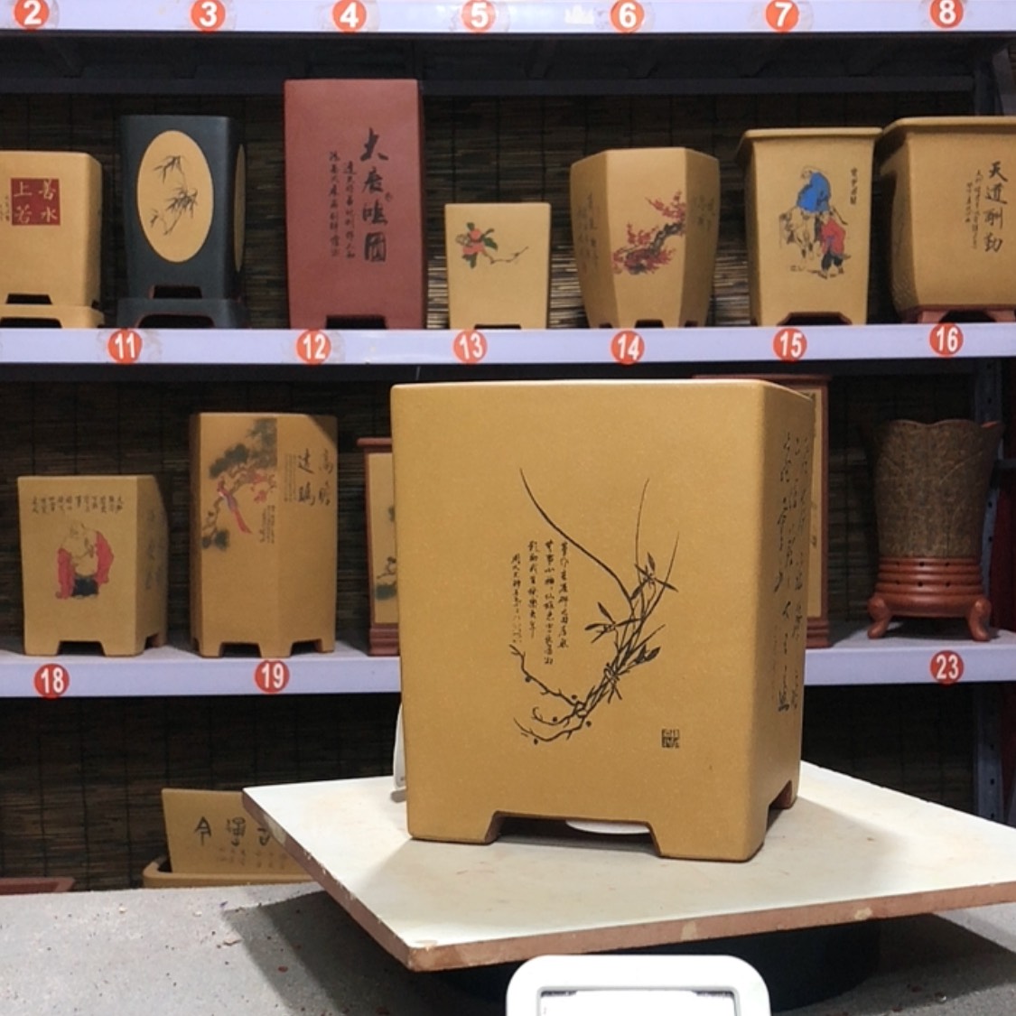 【闪购商品】紫砂花盆明****然手工制作