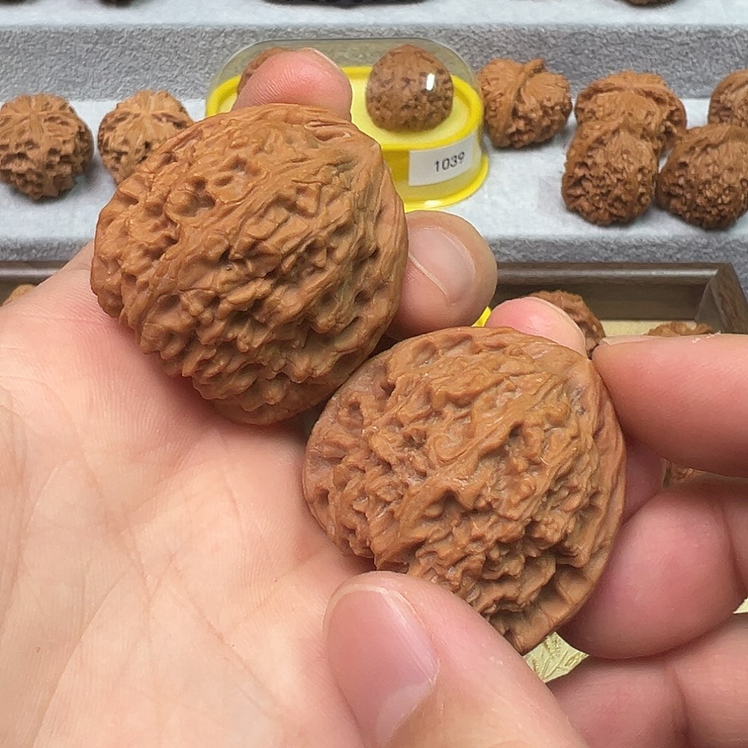 文玩核桃把件南将石