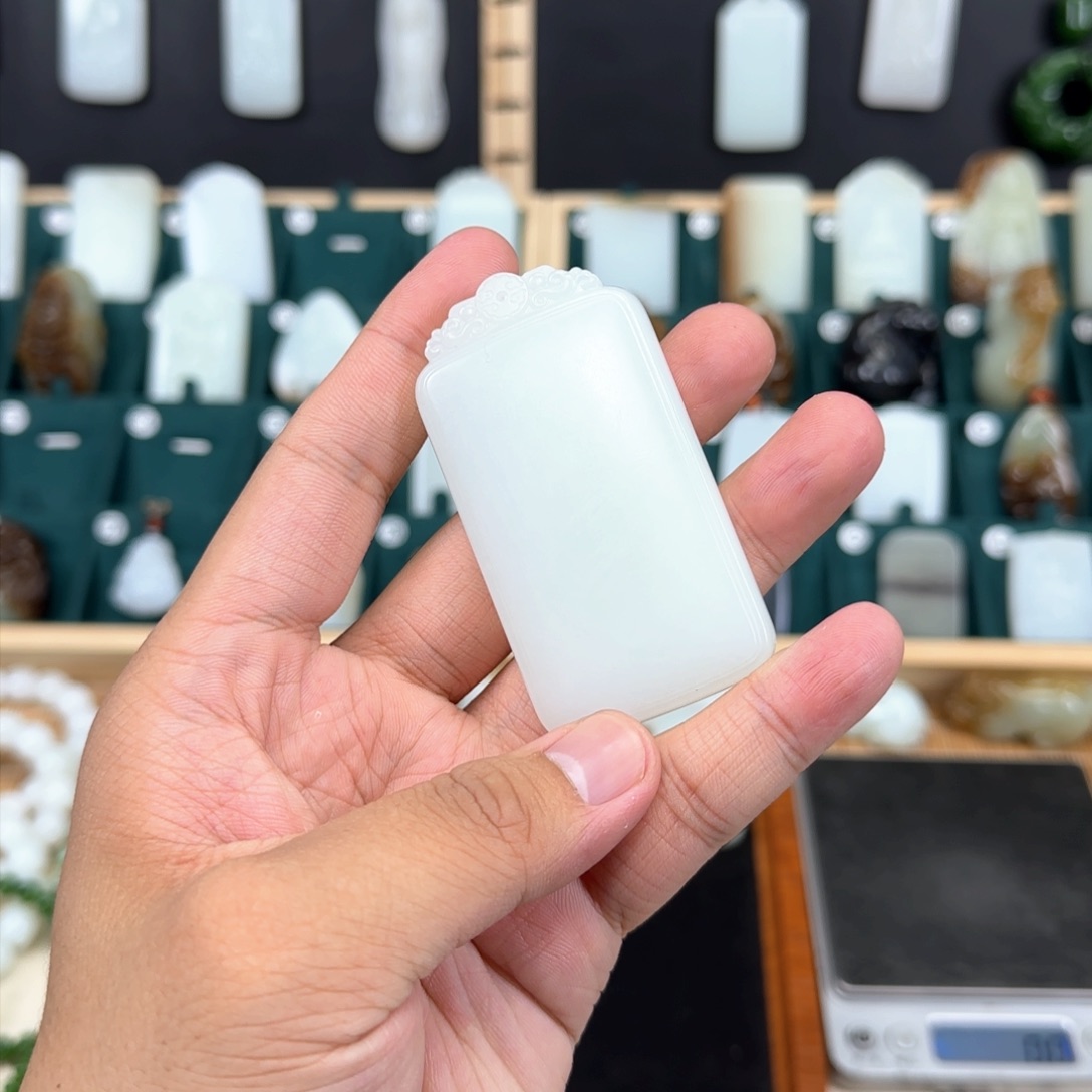 和田玉挂件未镶嵌