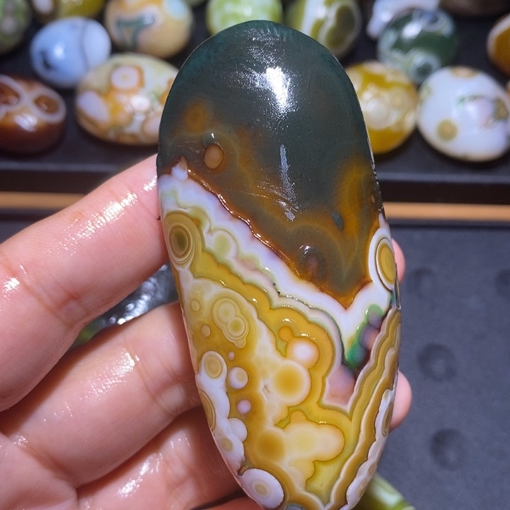 未镶嵌玛瑙/玉髓珠宝半成品150