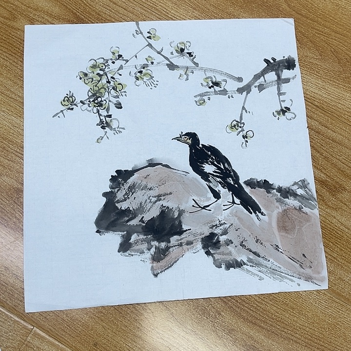 姜奇老师花鸟作品33×33