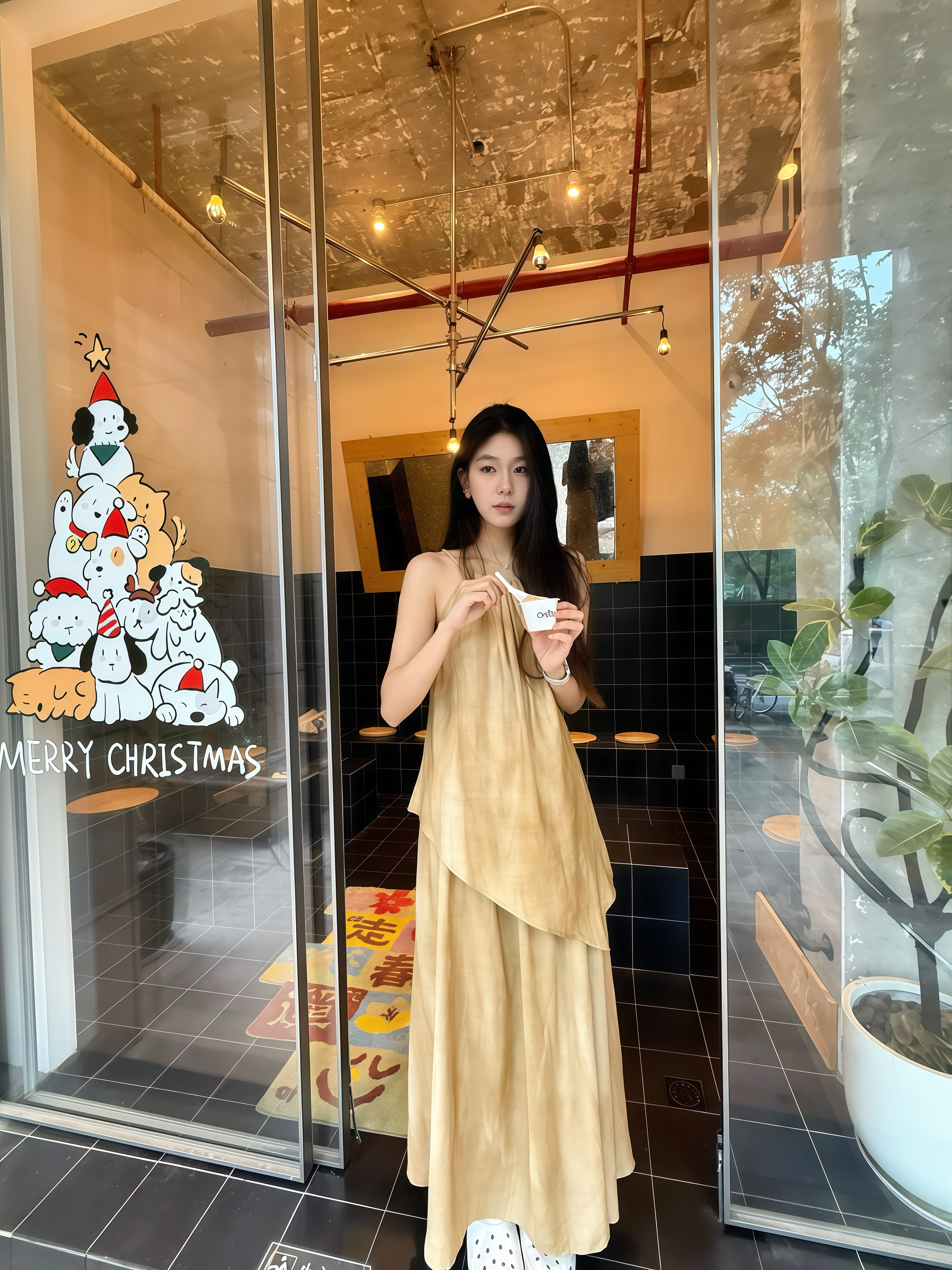 【毛毛蛋定制】吊带+半身裙套装夏季