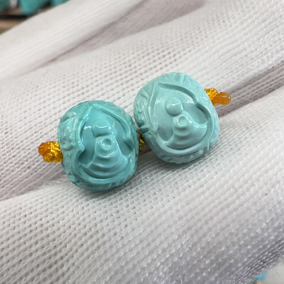 绿松石配饰未镶嵌