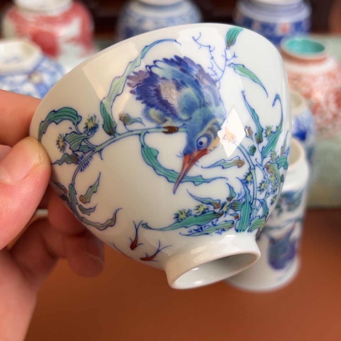 瓷片宋**清景德镇瓷器手工手绘