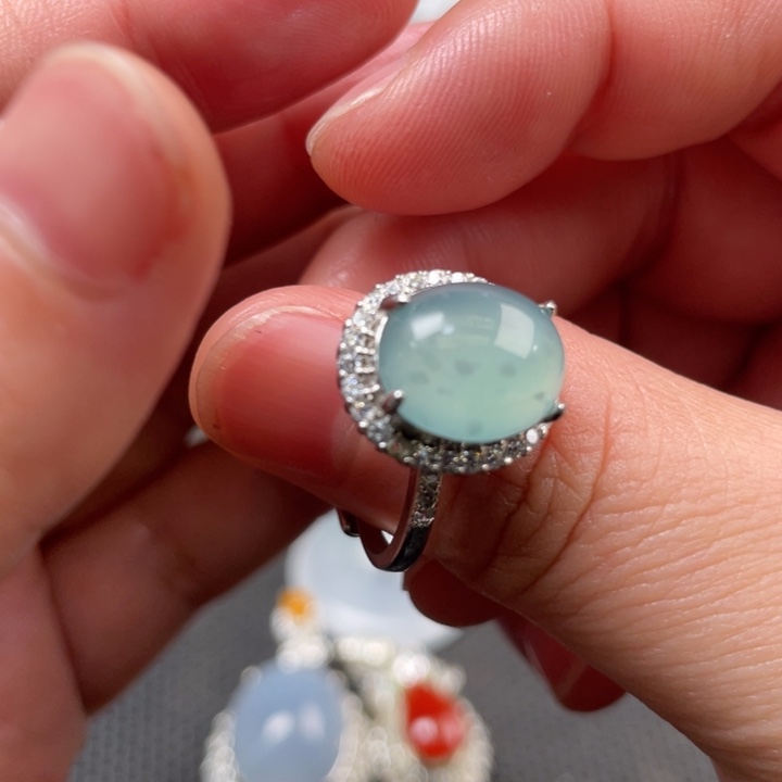 翡翠未镶嵌戒指缅甸天然翡翠