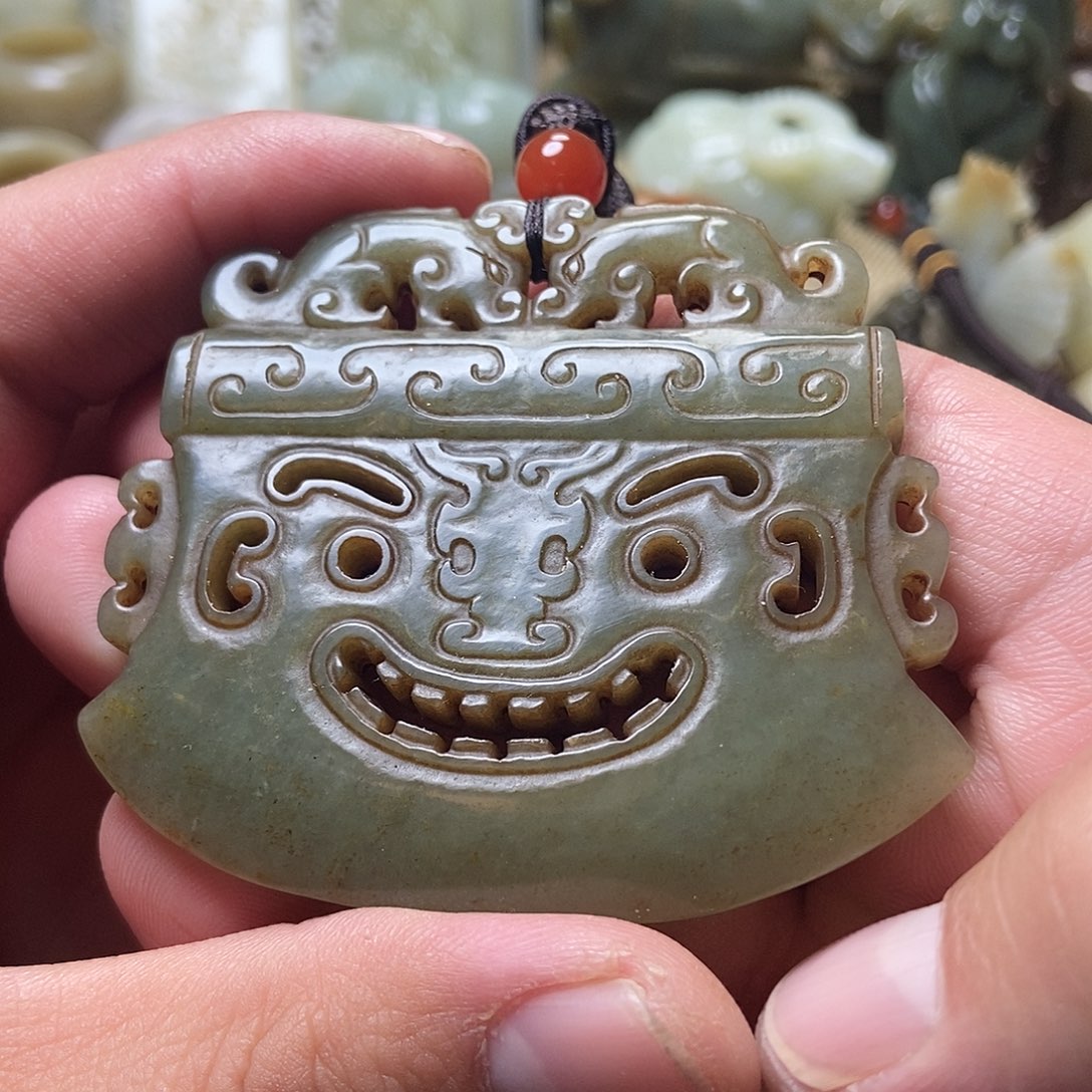 和田玉挂件未镶嵌