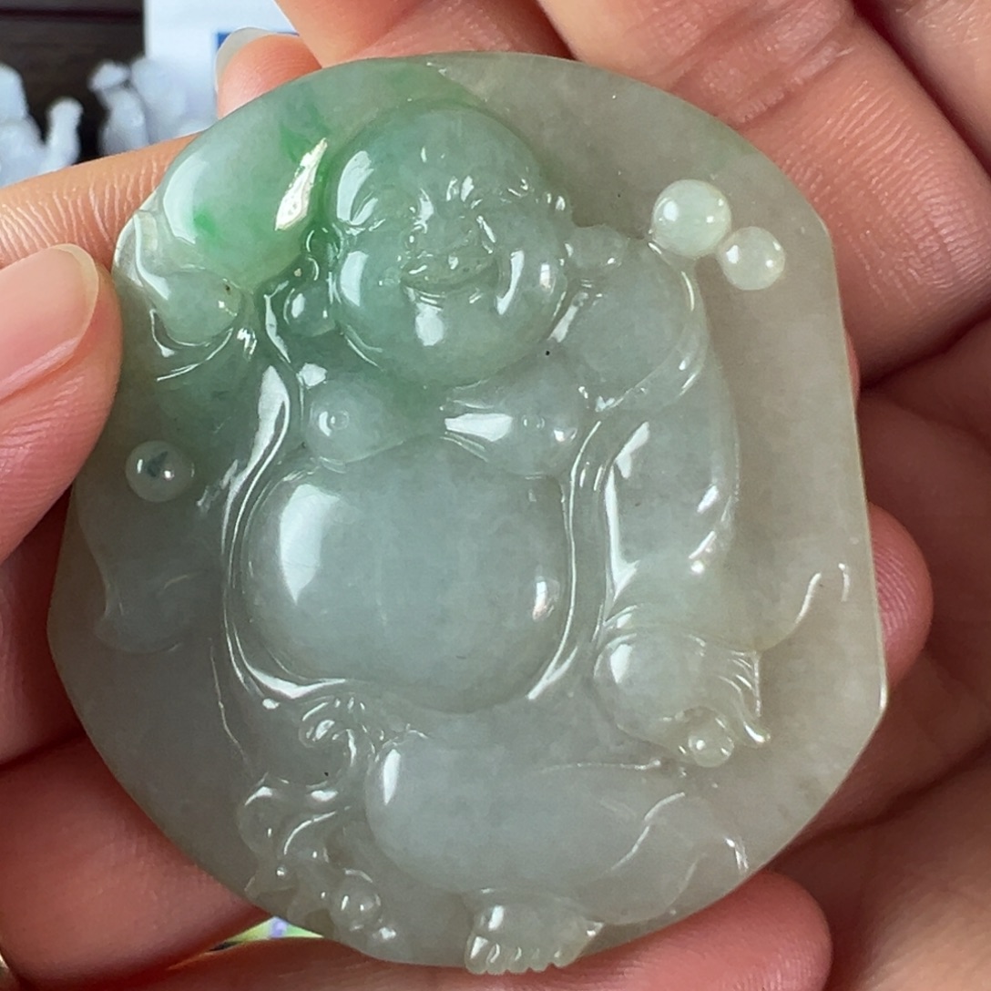 翡翠未镶嵌手镯天然翡翠挂件