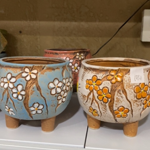 【闪购商品】红陶粗陶材质多肉花盆