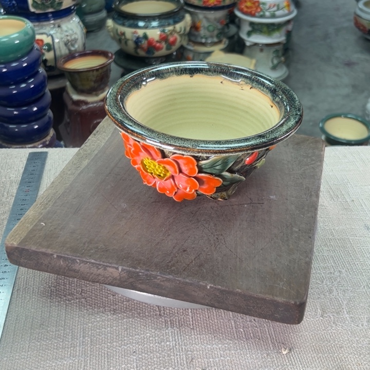 泳坤堂石湾盆陶瓷