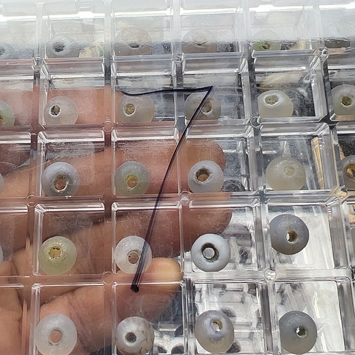 毛***子玛瑙/玉髓未镶嵌手链