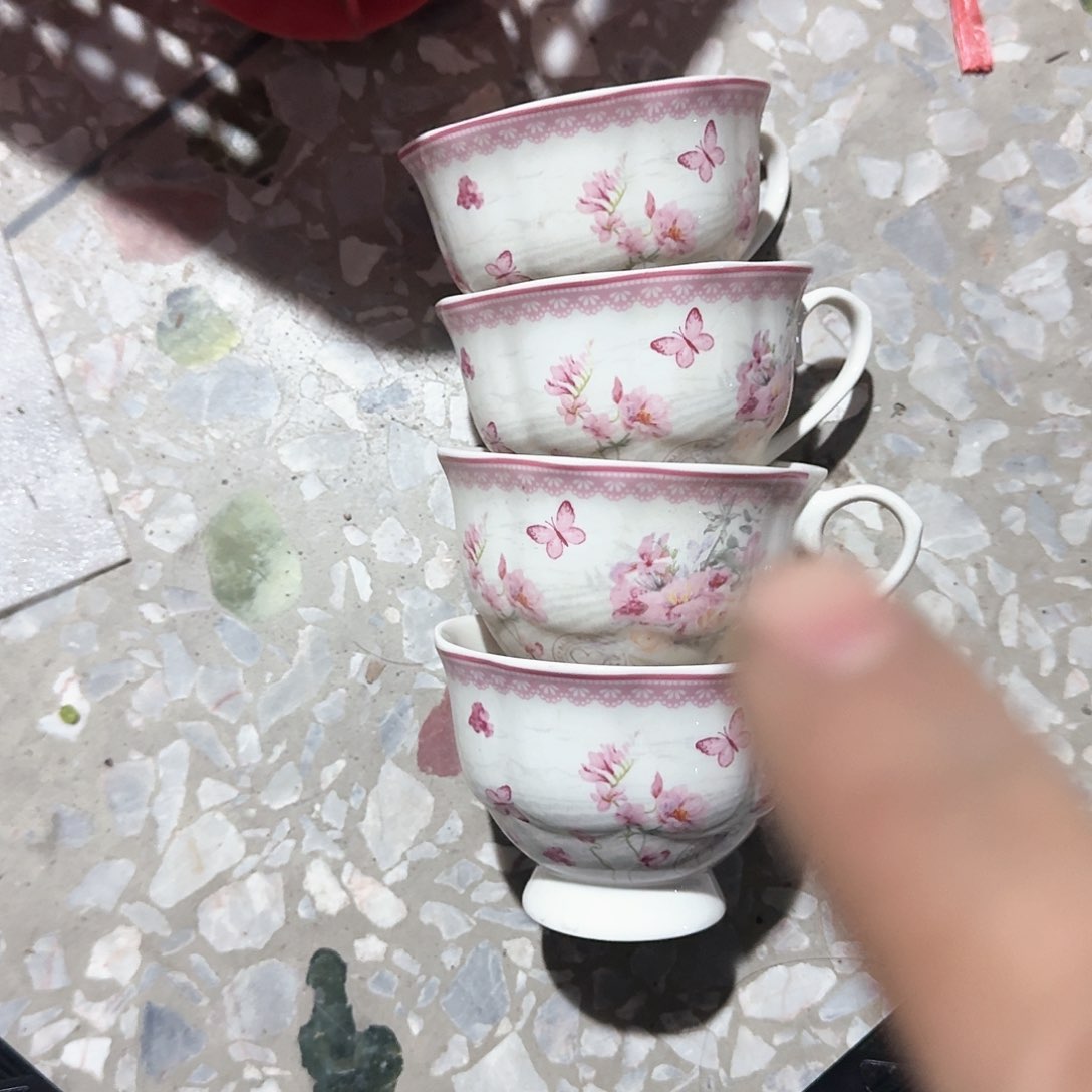 瓷单杯四个微瑕疵喜欢拍