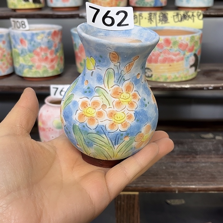 手工制作多肉花盆