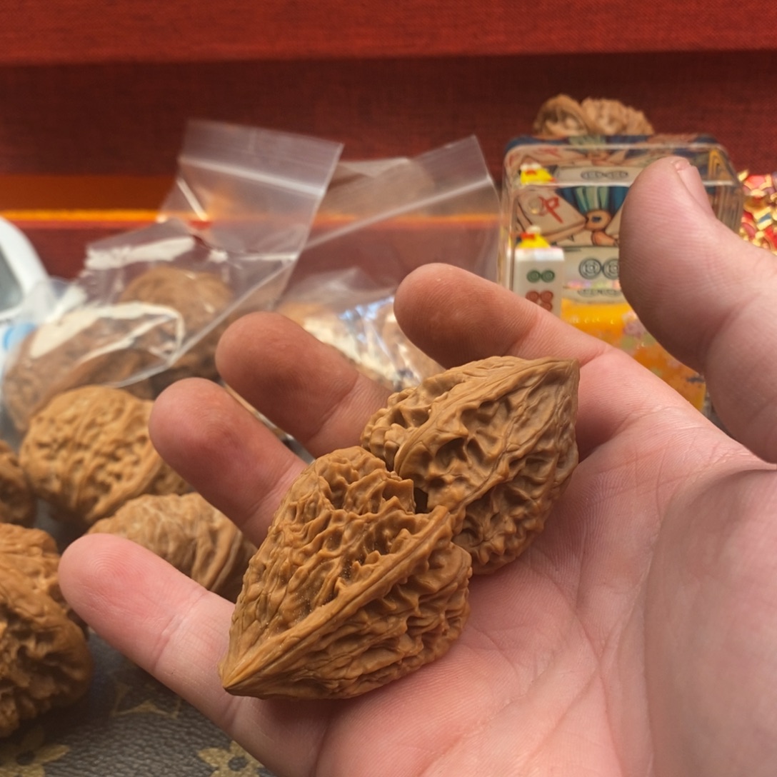 摞***噗文玩核桃吊坠文玩核桃