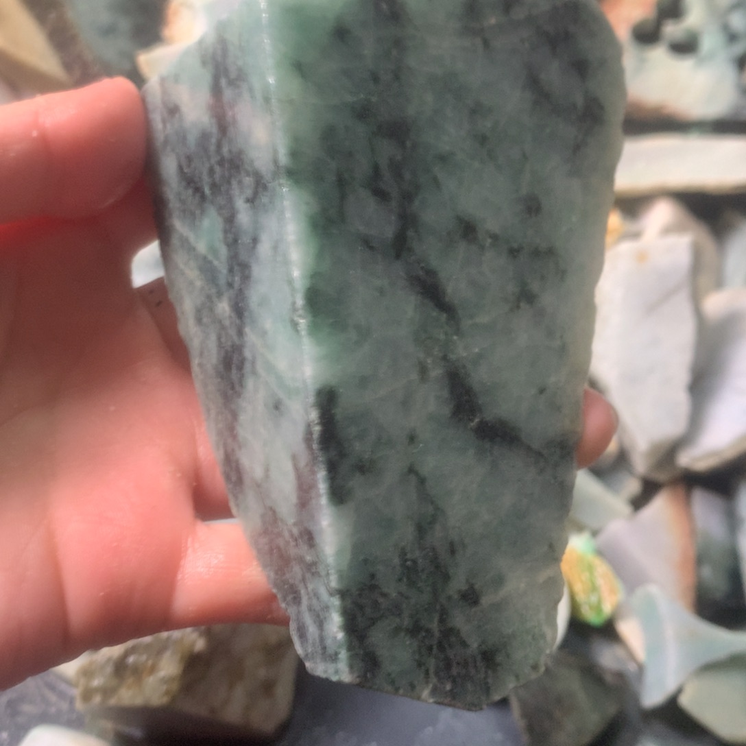 翡翠颈饰未镶嵌缅甸翡翠