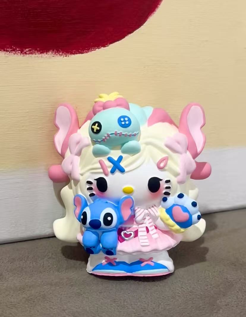 8-12CM精品helloKitty香薰石膏娃娃涂鸦绘画玩具总动员闹钟价格