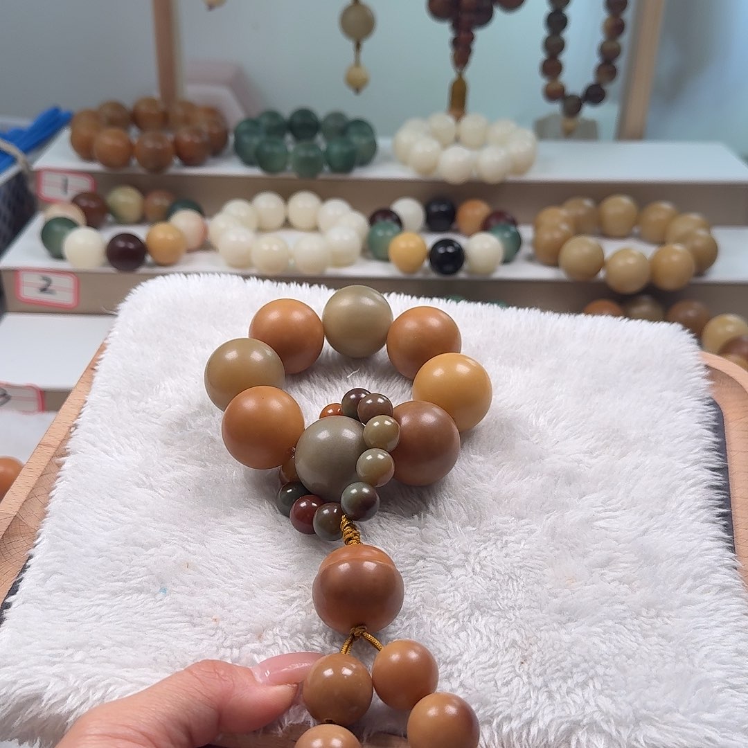 棒***吊坠菩提根/象牙果卡 27 微瑕