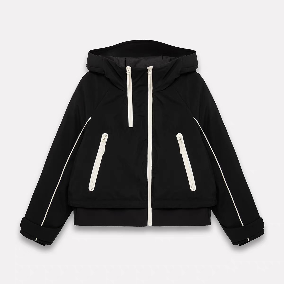 【兰兰专项】2025冬季新款短款戴帽派克服