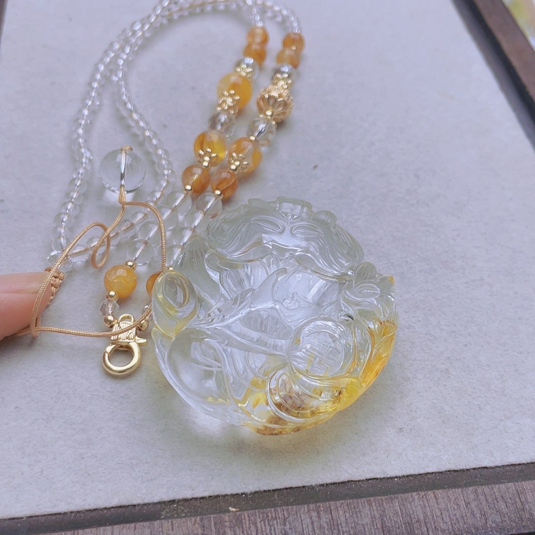 未镶嵌吊坠(不含链)水晶我****你