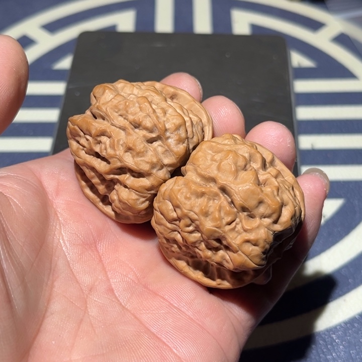 文玩核桃把件43娃娃