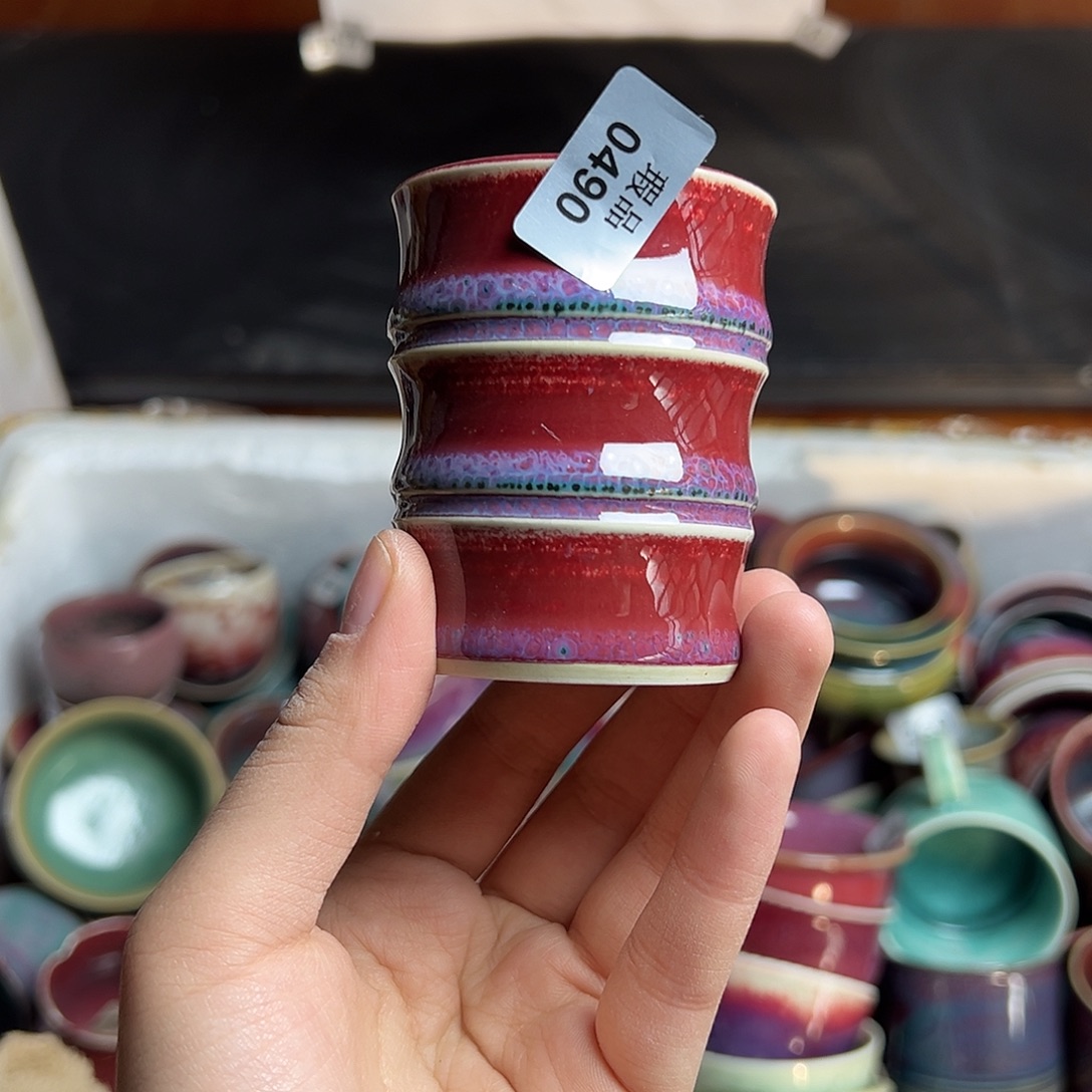 陶摆件窑口自销原矿钧瓷